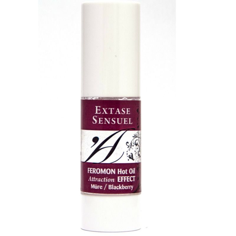 EXTASE SENSUAL - HEATING EFFECT MASSAGE OIL WITH BLACKBERRY PHEROMONES 30 ML EXTASE SENSUAL NOCTURNA DESIRES