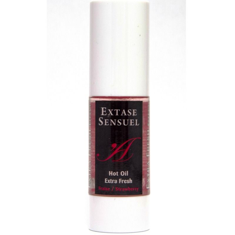 EXTASE SENSUAL - MASSAGE OIL WITH EXTRA FRESH STRAWBERRY EFFECT 30 ML EXTASE SENSUAL NOCTURNA DESIRES