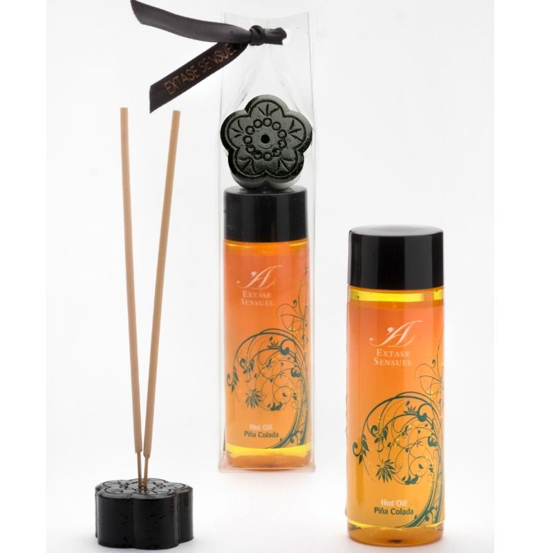 EXTASE SENSUAL - PIÑA COLADA HEAT STIMULATING OIL 100 ML EXTASE SENSUAL NOCTURNA DESIRES