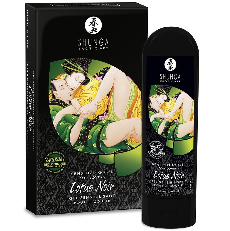 SHUNGA - SENSITIZING LOTUS NOIR CREAM 60 ML SHUNGA APHRODISIACS NOCTURNA DESIRES