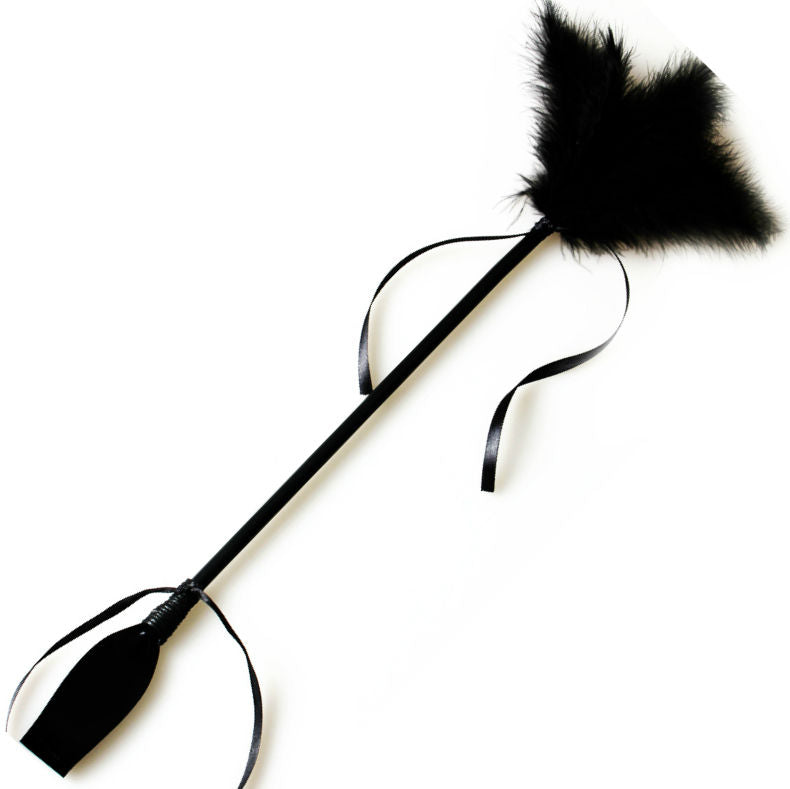 SECRETPLAY - BLACK WHIP & FEATHER SECRETPLAY 100% FETISH NOCTURNA DESIRES