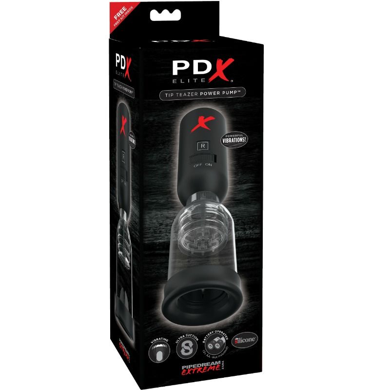 PDX ELITE - TIP TEAZER POWER PUMP PDX ELITE NOCTURNA DESIRES