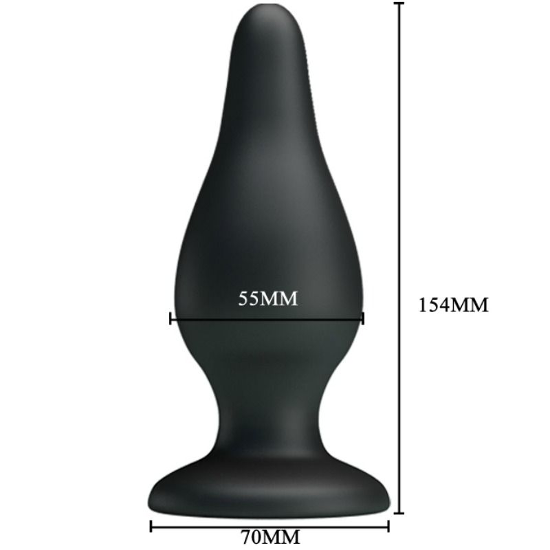 PRETTY LOVE - ERGONOMIC SILICONE PLUG 15.4 CM PRETTY LOVE PARTY UP NOCTURNA DESIRES
