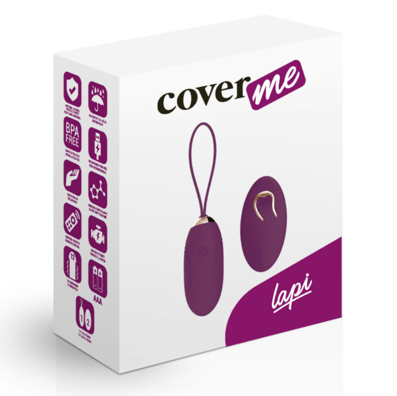 COVERME - LAPI LILAC REMOTE CONTROL EGG COVERME NOCTURNA DESIRES