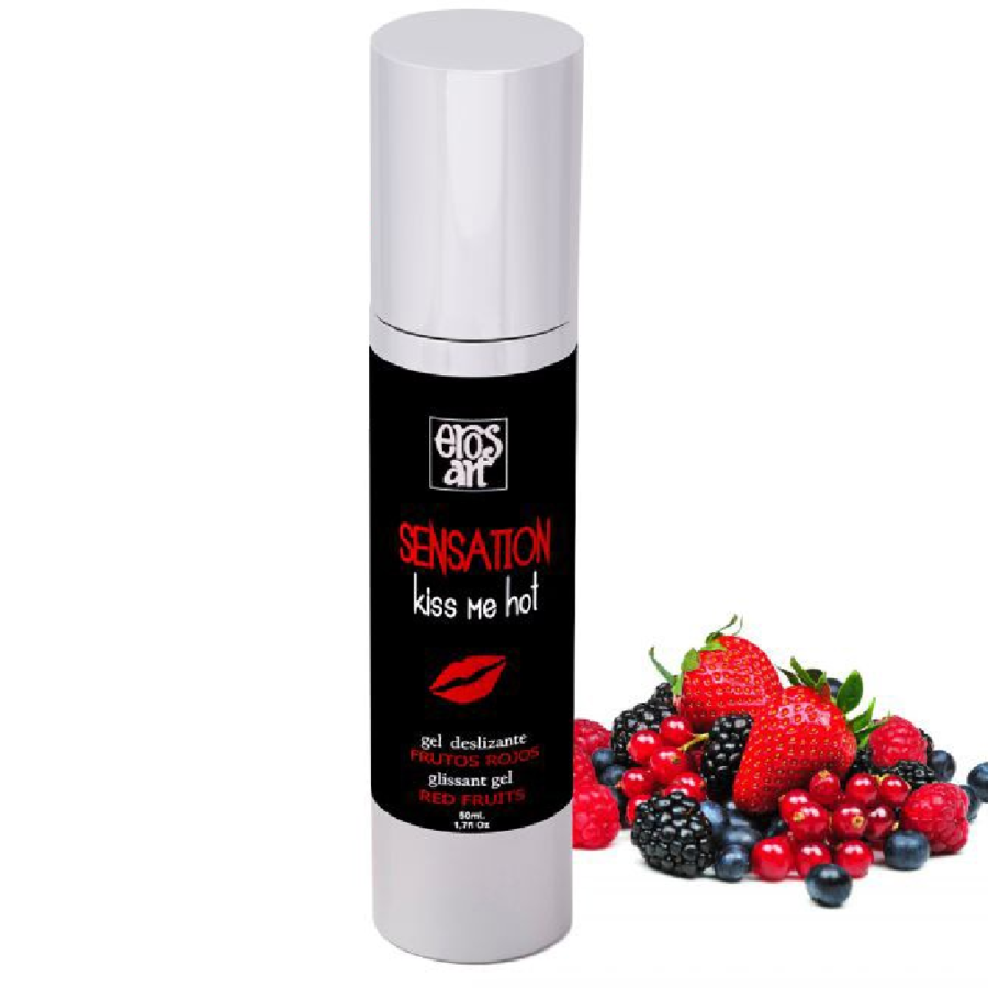 EROS-ART - SENSATTION NATURAL LUBRICANT RED FRUITS 50 ML - NOCTURNA DESIRES