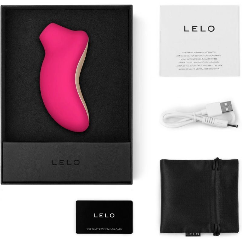 LELO - CLITORIS STIMULATOR SONA FUCHSIA COLOR - NOCTURNA DESIRES