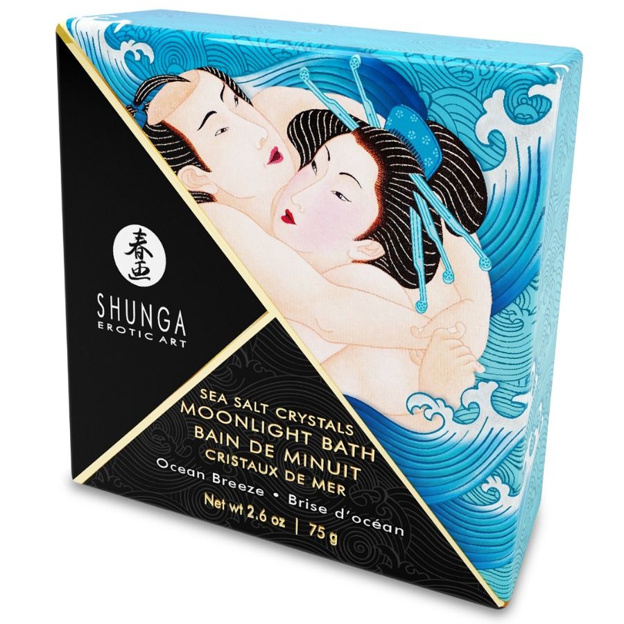 SHUNGA - OCEANIA SCENTED BATH SALTS 75 GR SHUNGA BATH EXPERIENCE NOCTURNA DESIRES