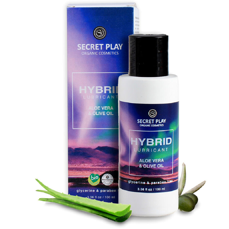 SECRETPLAY - LUBRICANT ORGANIC HYBRID 100 ML - NOCTURNA DESIRES
