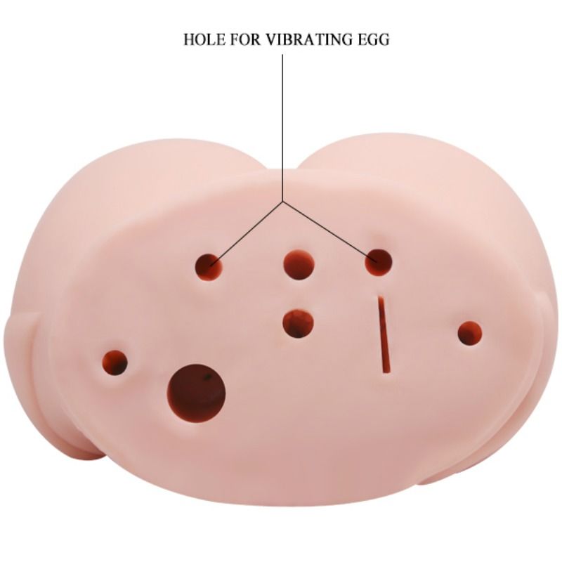 CRAZY BULL - REALISTIC VAGINA AND ANUS WITH VIBRATION CRAZY BULL NOCTURNA DESIRES