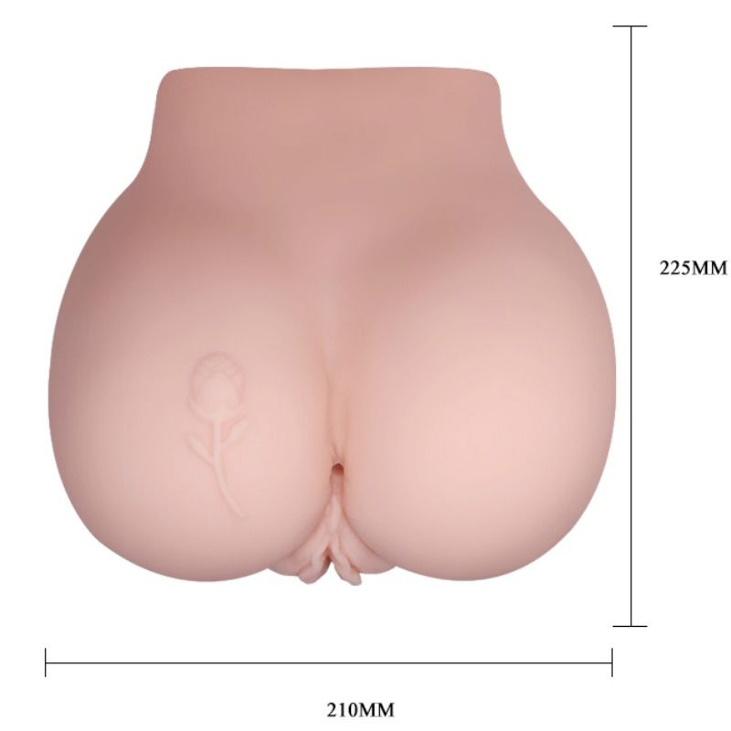 CRAZY BULL - VAGINA AND ANUS WITH REALISTIC TATTOO WITH VIBRATION CRAZY BULL NOCTURNA DESIRES