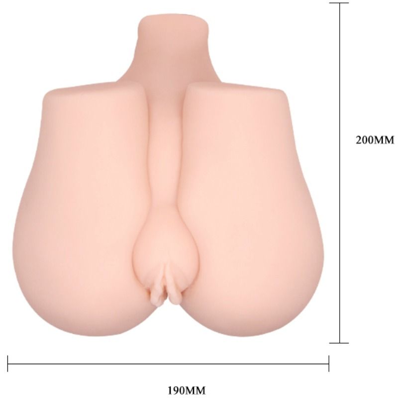 CRAZY BULL - REALISTIC VAGINA AND ANUS WITH VIBRATION POSITION 3 CRAZY BULL NOCTURNA DESIRES