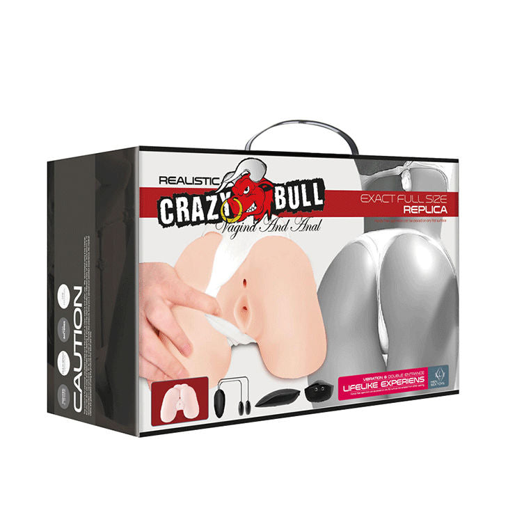 CRAZY BULL - REALISTIC VAGINA AND ANUS WITH VIBRATION POSITION 5 CRAZY BULL NOCTURNA DESIRES