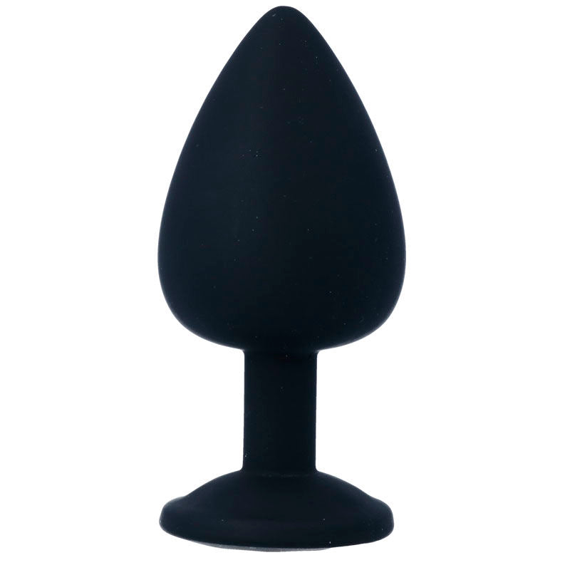 INTENSE - SHELKI L ANAL PLUG BLACK - NOCTURNA DESIRES