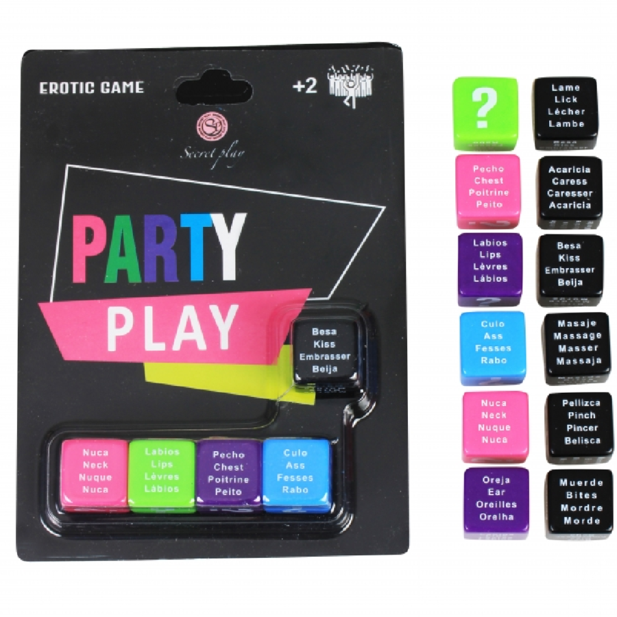 SECRETPLAY - GAME PARTY PLAY 5 DICE (ES/PT/EN/FR) - NOCTURNA DESIRES