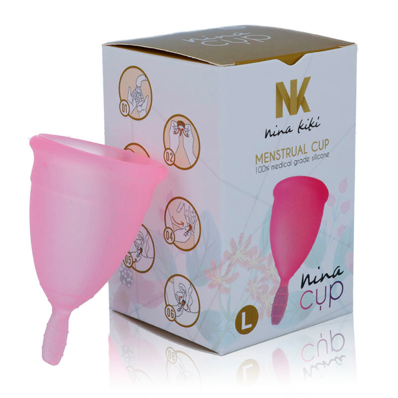 NINA KIKÍ - MENSTRUAL CUP PINK - SIZE L NINA KIKÍ NOCTURNA DESIRES