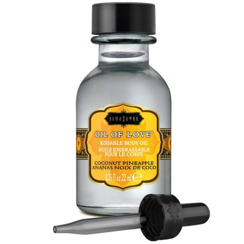 KAMASUTRA - EDIBLE OIL - COCONUT AND PINEAPPLE 22 ML KAMASUTRA COSMETICS NOCTURNA DESIRES