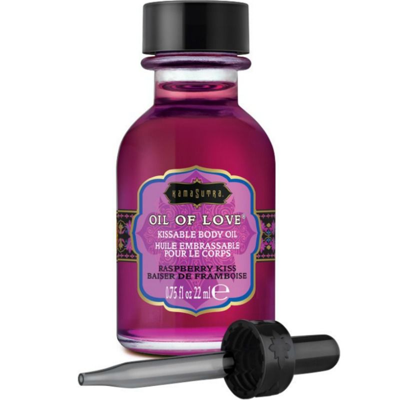 KAMASUTRA - EDIBLE OIL - RASPBERRY 22 ML KAMASUTRA COSMETICS NOCTURNA DESIRES