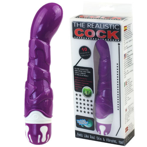 BAILE - REALISTIC COCK 10 RHYTHMS SENSATION VIOLET BAILE VIBRATORS NOCTURNA DESIRES
