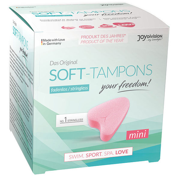 JOYDIVISION SOFT-TAMPONS - ORIGINAL SOFT-TAMPONS MINI 3 UDS JOYDIVISION SOFT-TAMPONS NOCTURNA DESIRES