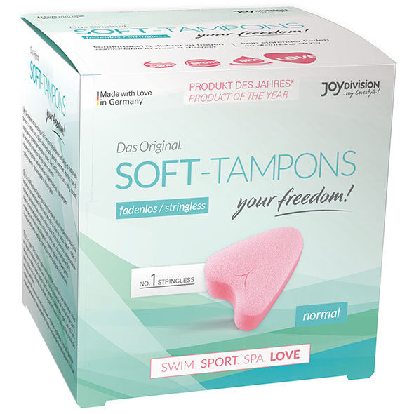 JOYDIVISION SOFT-TAMPONS - ORIGINAL SOFT-TAMPONS 3 UNITS JOYDIVISION SOFT-TAMPONS NOCTURNA DESIRES