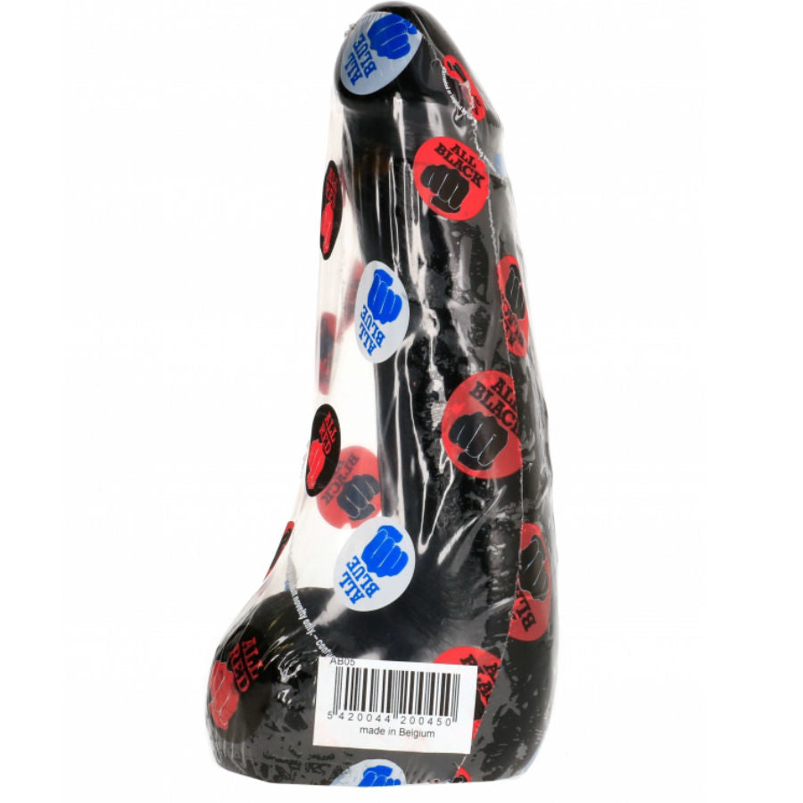 ALL BLACK - SOFT BLACK REALISTIC DILDO 20 CM ALL BLACK NOCTURNA DESIRES