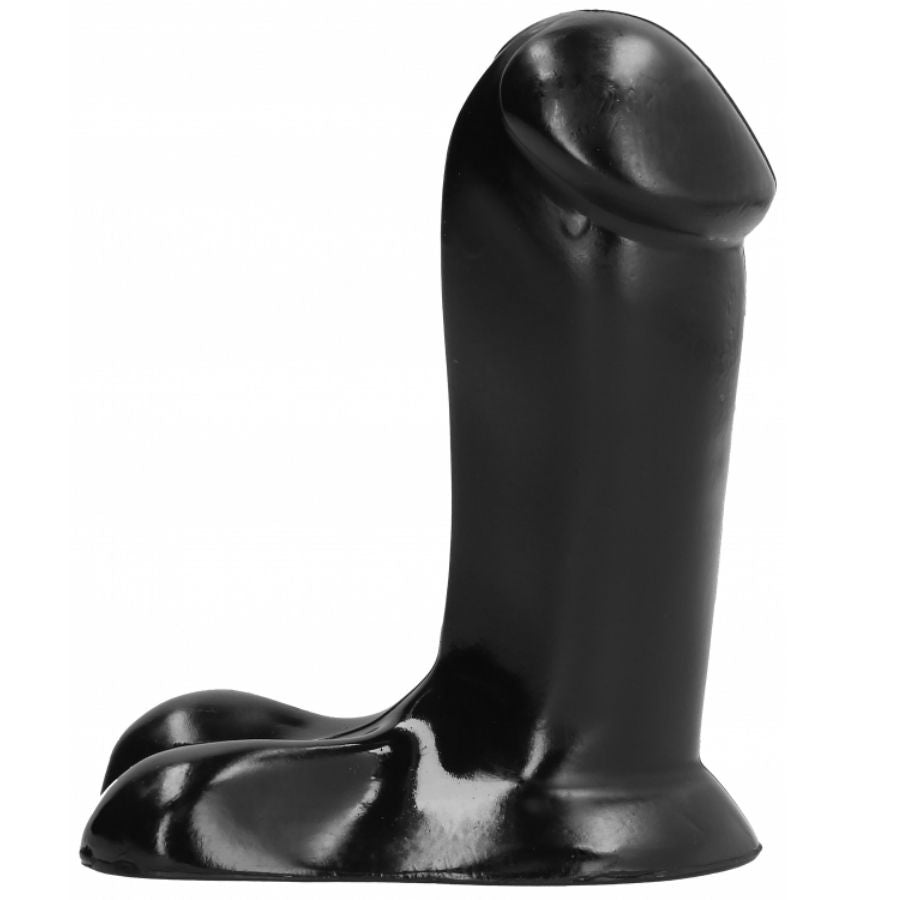ALL BLACK - DILDO REALISTIC 14 CM ALL BLACK NOCTURNA DESIRES