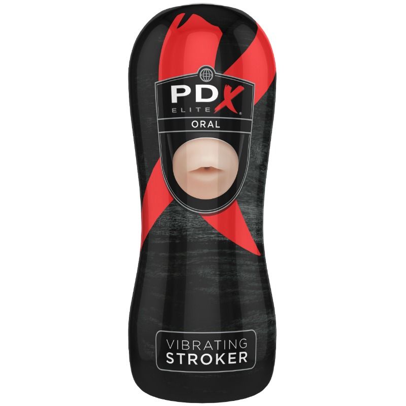 PDX ELITE - VIBRATING ORAL STROKER PDX ELITE NOCTURNA DESIRES