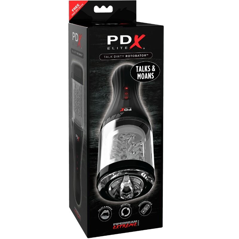 PDX ELITE - TALK DIRTY ROTOBATOR PDX ELITE NOCTURNA DESIRES