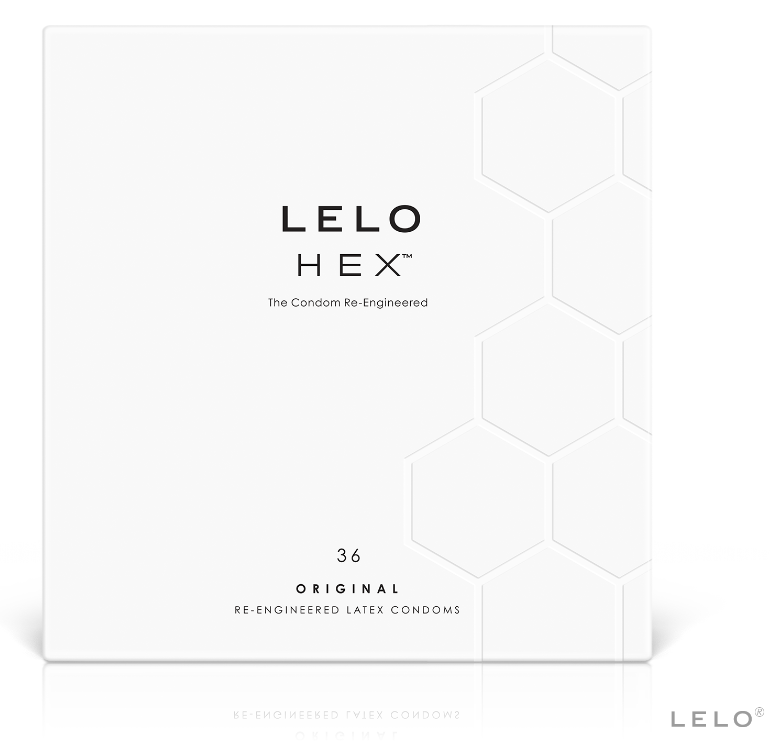 LELO - HEX CONDOM BOX 36 UNITS LELO NOCTURNA DESIRES