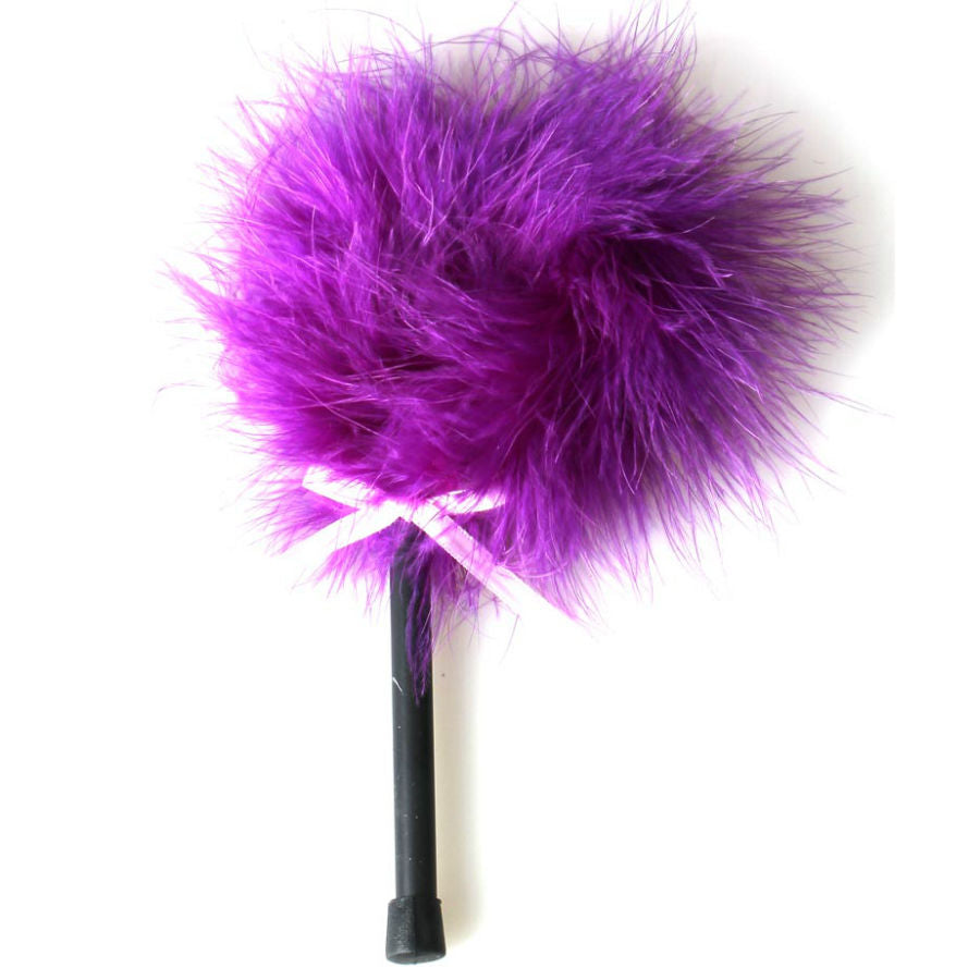 SECRETPLAY - PINK PURPLE MARABOU DUSTER SECRETPLAY 100% FETISH NOCTURNA DESIRES