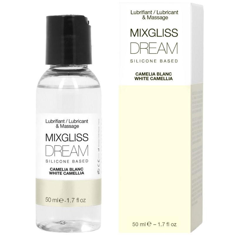 MIXGLISS - DREAM WHITE CAMELIA SILICONE LUBRICANT 50 ML MIXGLISS NOCTURNA DESIRES