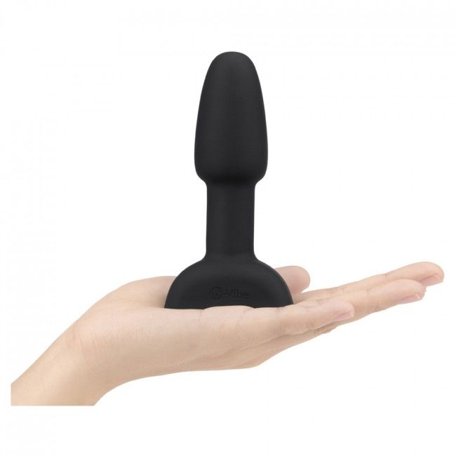 B-VIBE - RIMMING REMOTE CONTROL ANAL PLUG PETITE BLACK B-VIBE NOCTURNA DESIRES