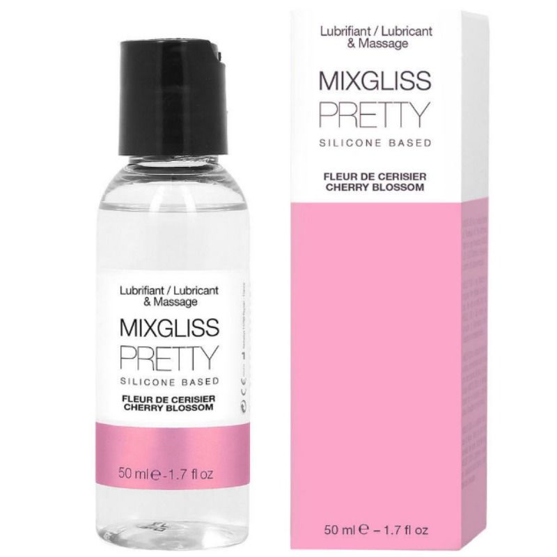 MIXGLISS - PRETTY SILICONE LUBRICANT CHERRY BLOSSOM 50 ML MIXGLISS NOCTURNA DESIRES