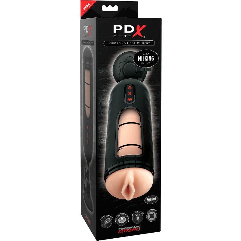 PDX ELITE - VIBRATING MEGA MILKER PDX ELITE NOCTURNA DESIRES