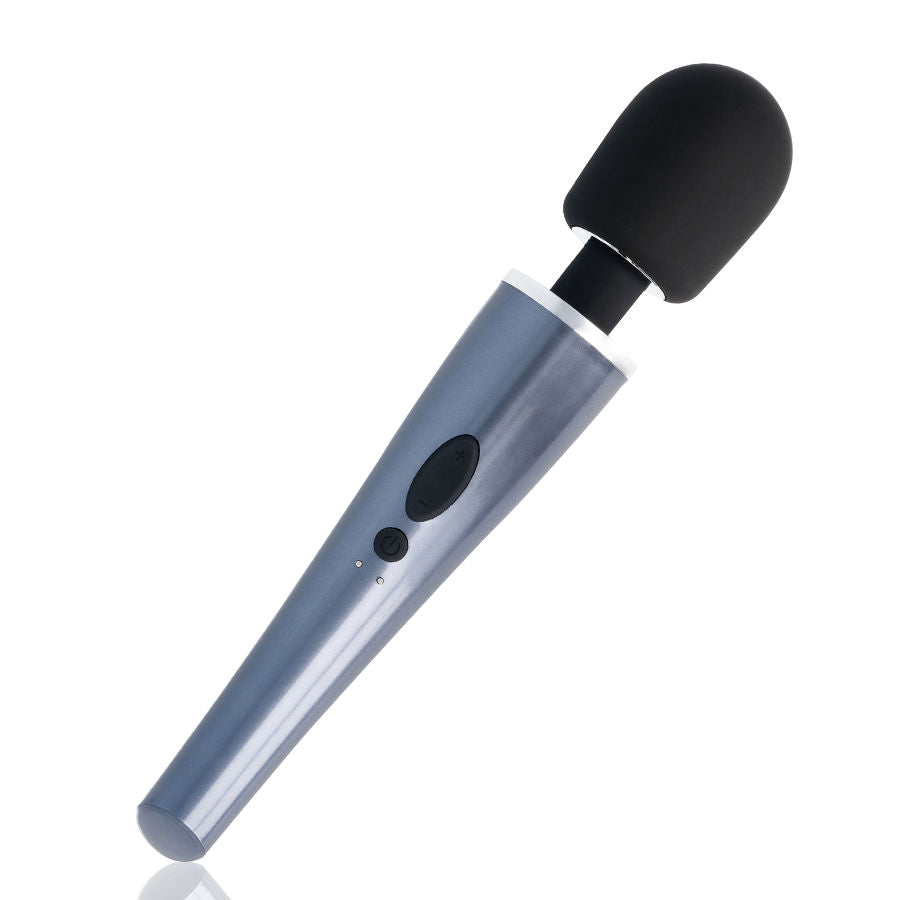 BLACK&SILVER - DEXTER MASSAGE WAND BLACK&SILVER NOCTURNA DESIRES