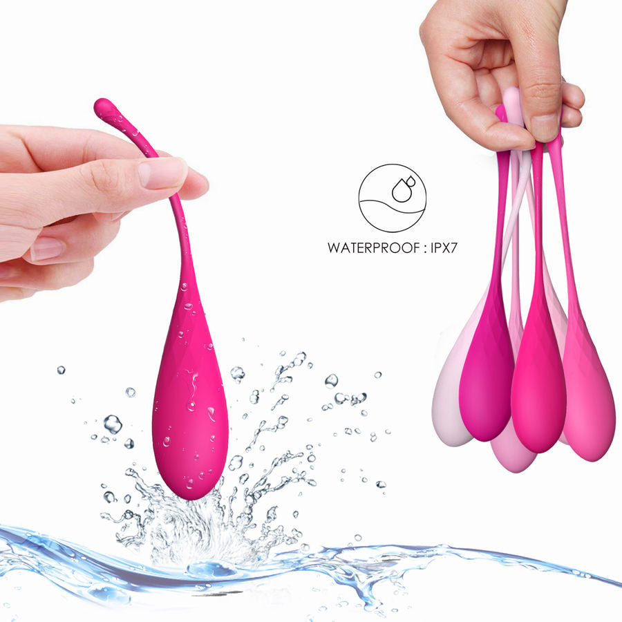 LESLIE - KEGEL FIT PELVIC MUSCLE TRAINING SET 6 WEIGHTS LESLIE NOCTURNA DESIRES