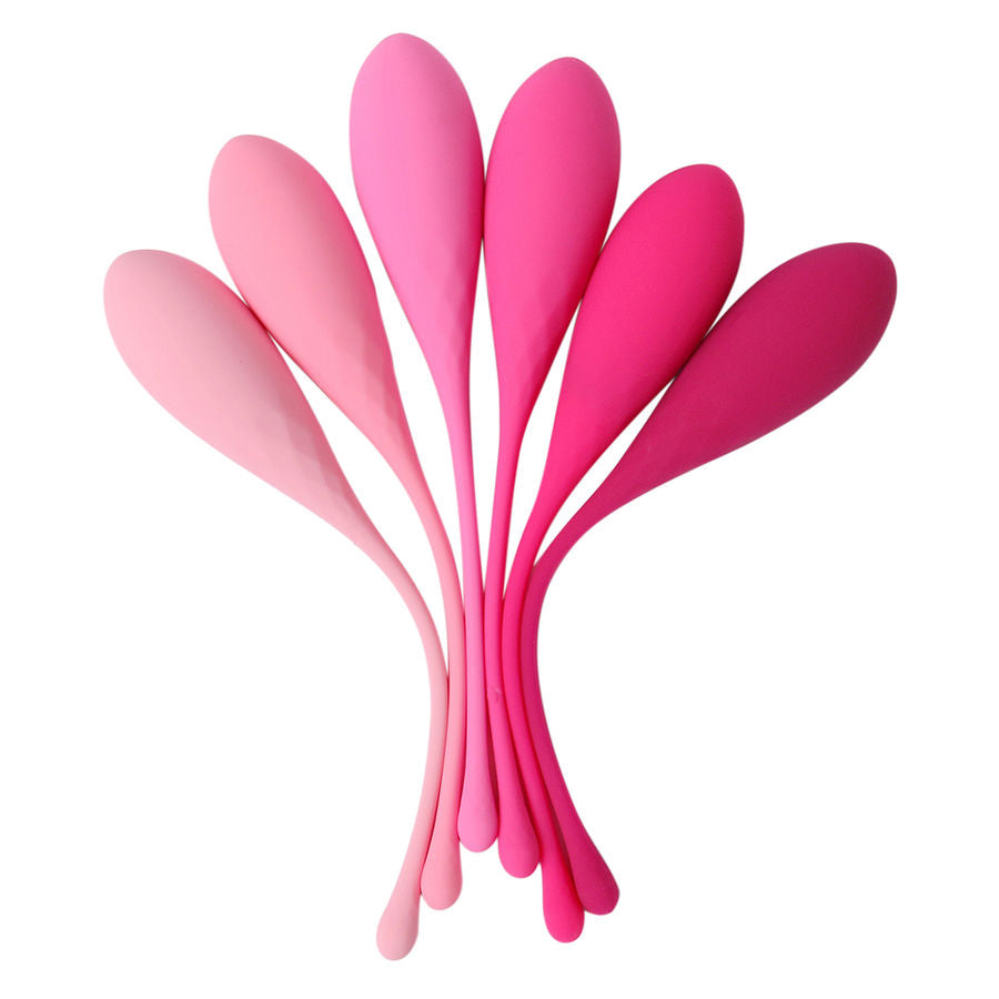LESLIE - KEGEL FIT PELVIC MUSCLE TRAINING SET 6 WEIGHTS LESLIE NOCTURNA DESIRES