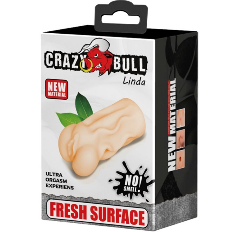 CRAZY BULL - LINDA VAGINA MASTURBATOR 13.7 CM CRAZY BULL NOCTURNA DESIRES