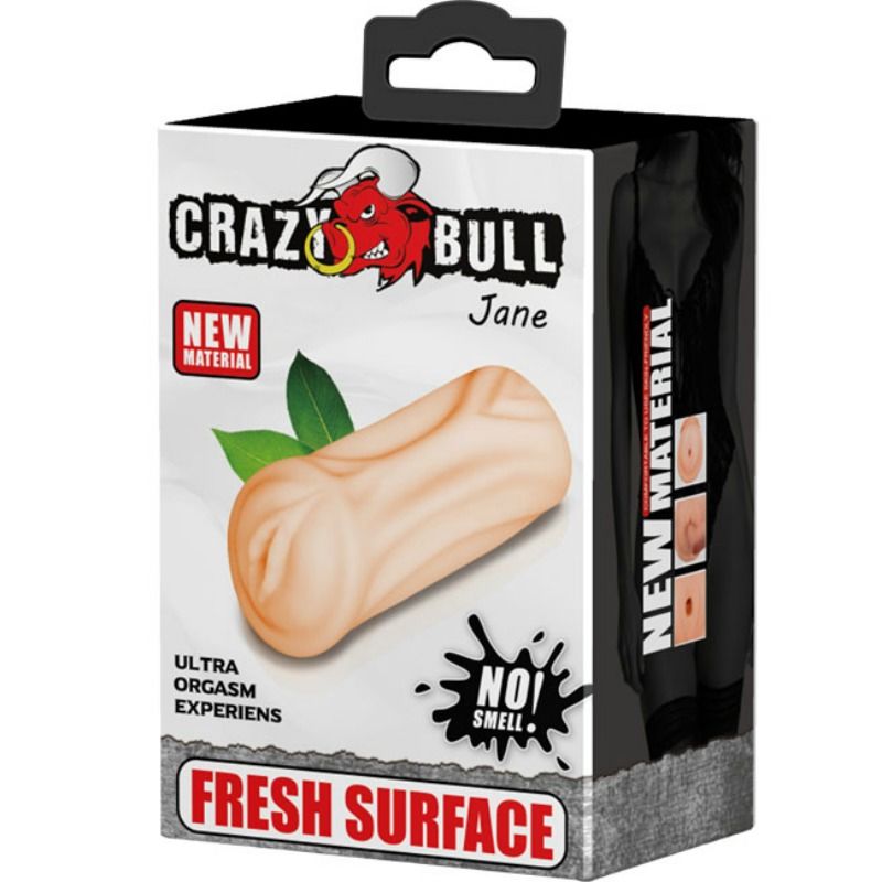 CRAZY BULL - JANE VAGINA MASTURBATOR 13.5 CM CRAZY BULL NOCTURNA DESIRES