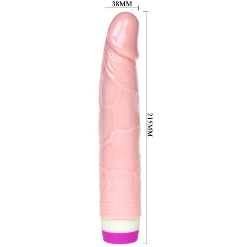 BAILE - REALISTIC VIBRATOR FOR BEGINNERS 21.5 CM BAILE VIBRATORS NOCTURNA DESIRES