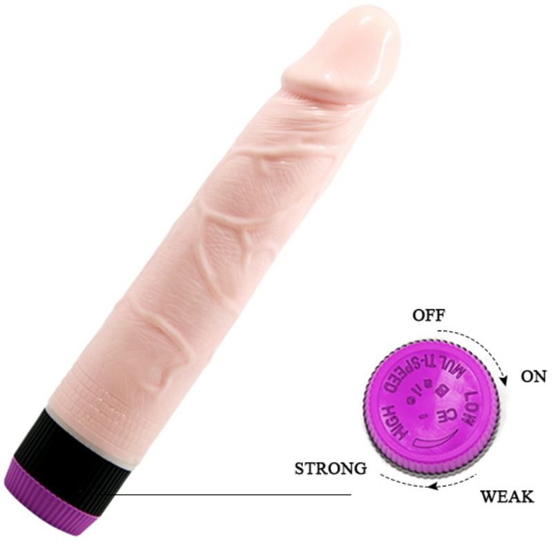 BAILE - ADOUR CLUB REALISTIC VIBRATOR 21.5 CM BAILE NOCTURNA DESIRES