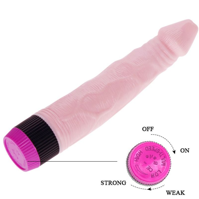 BAILE - ADOUR CLUB REALISTIC VIBRATOR 22.5 CM BAILE NOCTURNA DESIRES