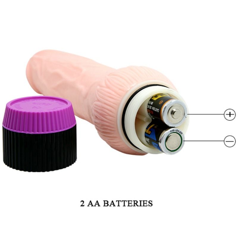 BAILE - ADOUR CLUB REALISTIC VIBRATOR WIDE BASE 22 CM BAILE NOCTURNA DESIRES