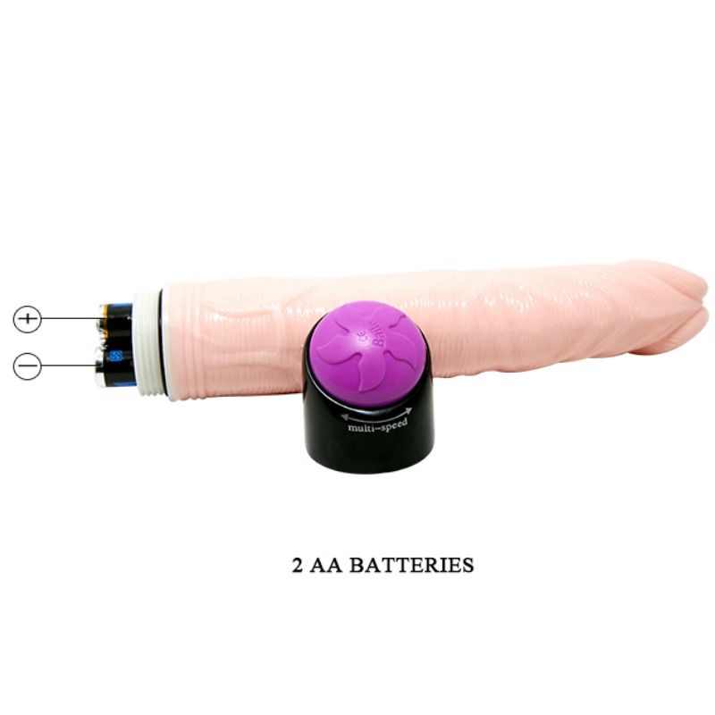 BAILE - ADOUR BAILE - CLUB REALISTIC VIBRATOR 23 CM NATURAL BAILE NOCTURNA DESIRES