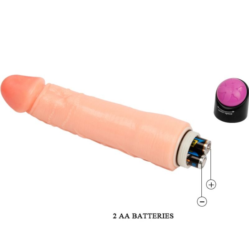 BAILE - FLEXIBLE REALISTIC VIBRATOR 25 CM BAILE VIBRATORS NOCTURNA DESIRES