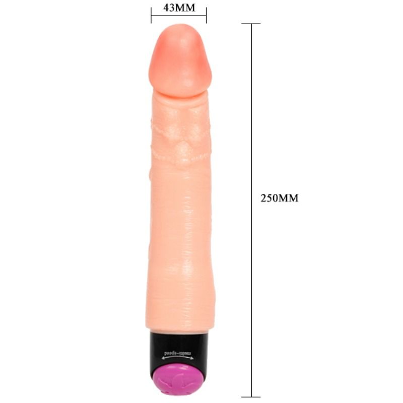 BAILE - FLEXIBLE REALISTIC VIBRATOR 25 CM BAILE VIBRATORS NOCTURNA DESIRES
