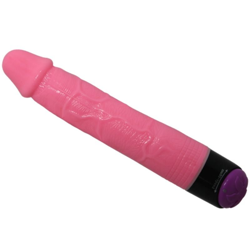 BAILE - COLORFUL SEX REALISTIC VIBRATOR PINK 23 CM BAILE NOCTURNA DESIRES