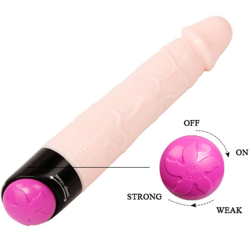 BAILE - COLORFUL SEX VIBRATION AND ROTATION 24 CM BAILE NOCTURNA DESIRES