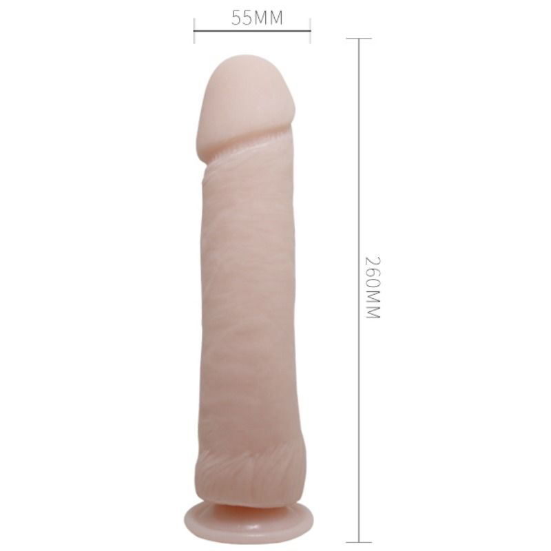 BAILE - THE BIG REALISTIC WITH NATURAL VIBRATION 26 CM BAILE NOCTURNA DESIRES