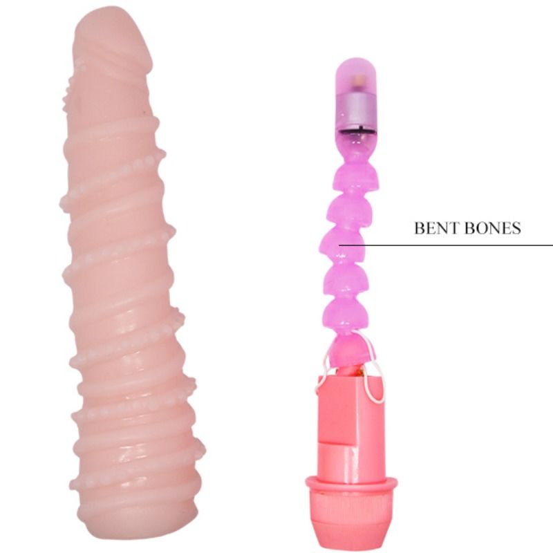 BAILE - FLEXI VIBE SENSUAL SPIRAL VIBRATOR 19.5 CM BAILE VIBRATORS NOCTURNA DESIRES